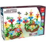 Kockice za slaganje mini vrtnog cvijeća sa 148 elemenata | Shoptok.si