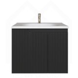 Piramida Euridika 65 H/V lavabo sa ormarićem PINO/BLACK | Eponuda.com
