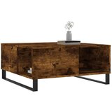  Stolić za kavu boja hrasta 80 x 80 x 36,5 cm konstruirano drvo | Eponuda.com