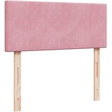  Krevet s oprugama i madracem ružičasti 120 x 190 cm baršunasti | shoptok.hr