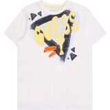 Guess Majica marine / svetlo rumena / jastog / bela | Shoptok.si