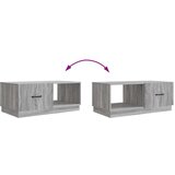  Klubska miza Siva Sonoma 90 x 50 x 37 cm Inženirski les, (5000295413) | Shoptok.si