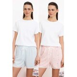 TRENDYOLMILLA Ženski set donjih delova pidžame Thmss26Pj00005, 2 komada, Roze | Eponuda.com