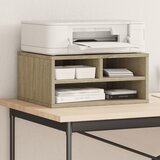 vidaXL Stalak za pisač boja hrasta 49x40x22,5 cm konstruirano drvo Cijene