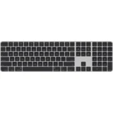 Keyboard with Touch ID and Numeric Keypad for Mac models with Apple silicon – Black Keys – International English,Model A2520