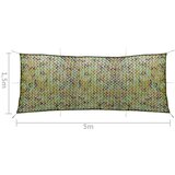 vidaXL Kamuflažna mreža s torbom za pohranu 1,5 x 5 m zelena | shoptok.hr