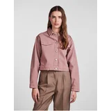 Pieces Women's Old Pink Denim Jacket Tessie - Women