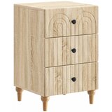 vidaXL Noćni ormar Hrast sonoma 43x 41 x 66 5 cm Konstruirano drvo - Hrast sonoma | shoptok.hr