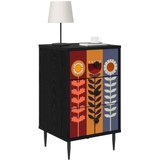  Noćni ormar ESSEN 2 kom. Crni hrast 36 x 33 x 61 cm | shoptok.hr