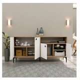Hanah home artemis 1648 oakwhite console | ePonuda.com