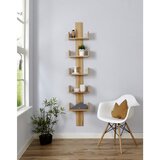 MID.YOU Stenski Regal Pepe, Bukev, Masivno, Naravna | Shoptok.si