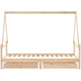  Okvir za dječji krevet s ladicama 90x190 cm od masivne borovine | shoptok.hr