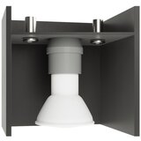 Sollux SL.0202 - zidna svetiljka loreto 1xG9/40W/230V siva | Eponuda.com