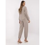 Italy Moda Set-MI-KMPL-M5879.86-dark beige | ePonuda.com