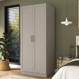 Hanah home BA309 ormar 90 × 210 × 57,5 cm, peščana Cene