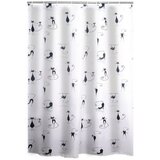 Ridder tekstilna zavesa za kadu cats 180x200 Cene