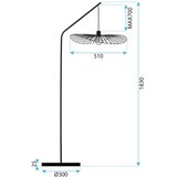 Toolight Samostojeća svjetiljka APP1844-1F | shoptok.hr