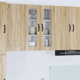 vidaXL Stenska kuhinjska omarica s polico Sonoma hrast 60 x 31 x 80 cm | Shoptok.si