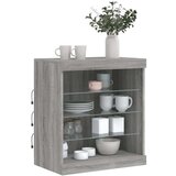  Komoda s LED svjetlima boja sivog hrasta 60 5x37x67 cm | shoptok.hr