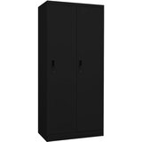 vidaXL ormar crni 80 x 50 x 180 cm čelični | shoptok.hr