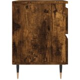  Noćni ormarići 2 kom boja hrasta 40x35x50 cm konstruirano drvo | shoptok.hr