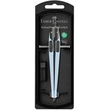 Šestar S PRECIZNIM PODEŠAVANJEM PLUS MINE GRIP 2001 FABER CASTELL 574474 SKY BLUE BLISTER | shoptok.hr