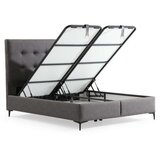 Hanah home bračni krevet marvel 120 x 200 grey