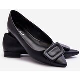 Boto Classic Ballerinas With Decoration Black Rivea | shoptok.hr