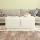  Stolić za kavu bijeli 102 x 50 x 45 cm od konstruiranog drva Cijene
