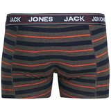 Jack & Jones Boksarice 'JACJOHN' mornarska / pegasto siva / večbarvno oranžna / bela | Shoptok.si