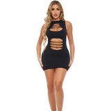 Pink Lipstick Can't Commit Dress Black XL/XXL | Shoptok.si