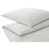 posteljnina 200/200 cm žakar pastelno zelena