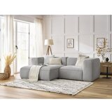 Bobochic Paris Svijetlo siva kutna garnitura od bouclé tkanine (s lijevim kutom) Zephyr – | shoptok.hr