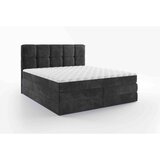 Esposa BOXSPRING POSTELJA 160 cm x 200 cm , tekstil temno siva Cene