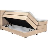 CARRYHOME POSTELJA BOXSPRING 160 cm x 200 cm , tekstil bež | Shoptok.si