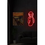 Wallity Dekorativna plastična LED rasveta Scream Red Cene