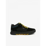 Timberland Yellow and Black Mens Leather Sneakers Field Trekker Low - Men