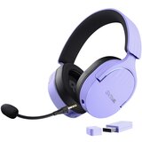 Trust GXT 491P FAYZO Headset Wired & Wireless Head-band Gaming USB Type-A Bluetooth Black, Purple | shoptok.hr