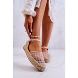 Boto Women's Espadrilles With Buckle Nude Charlene | shoptok.hr