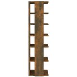  Stalak za cipele dimljeni hrast 27,5x27x102cm konstruirano drvo | Eponuda.ba