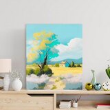  Pejzaž na platnu pejzaž u potpunoj tišini (pastel vorld) | ePonuda.com