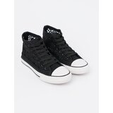 Shelvt Openwork black high sneakers | Shoptok.si