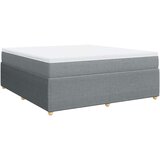  Krevet s oprugama i madracem svjetlosivi 180x200 cm od tkanine | shoptok.hr