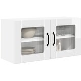  Zidni stakleni ormarić Visoki sjaj bijela 80 x 31 x 40 cm | shoptok.hr