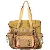 ženski najlonski ruksak s roll-top zatvaranjem 34x17x29 cm karamel
