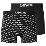 Levis - crne muške bokserice u setu
