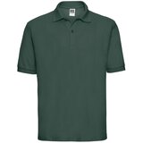 RUSSELL Men's Green Polycotton Polo Shirt Cene