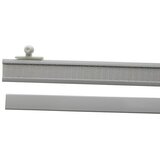 EXPO AMBIENTE vodilo za panelne zavese expo ambiente add (60 cm, bele barve) Cene
