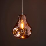  Endon 99790 - Visilica na sajli EUROPA 1xE27/10W/230V u zadimljenoj braon boji | Eponuda.com