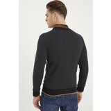Dewberry 1021 MEN'S SWEATSHIRT-FISHBACK ANTHRACITE | shoptok.hr